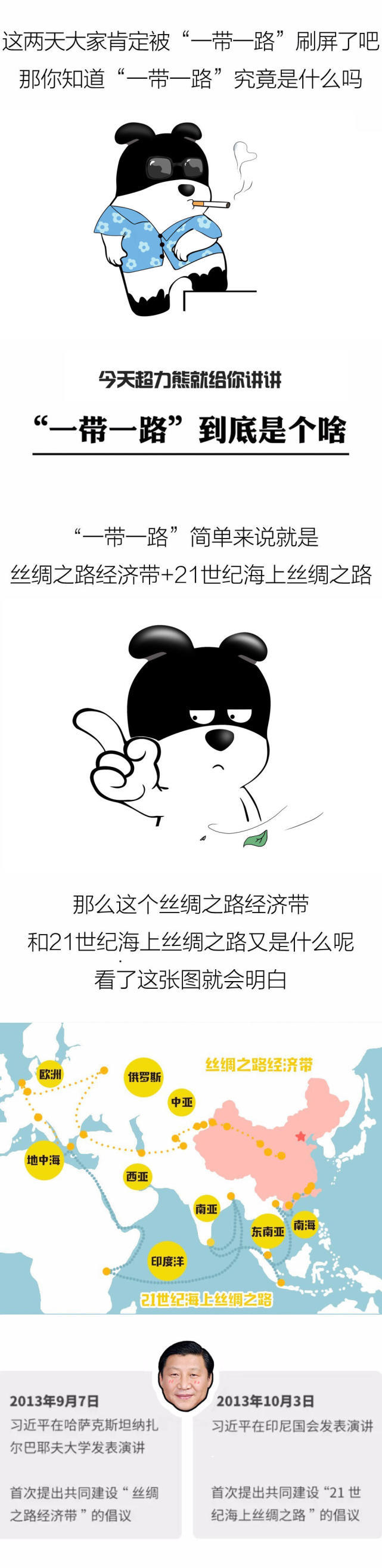 三分鐘看懂刷爆朋友圈的“一帶一路”是神馬？